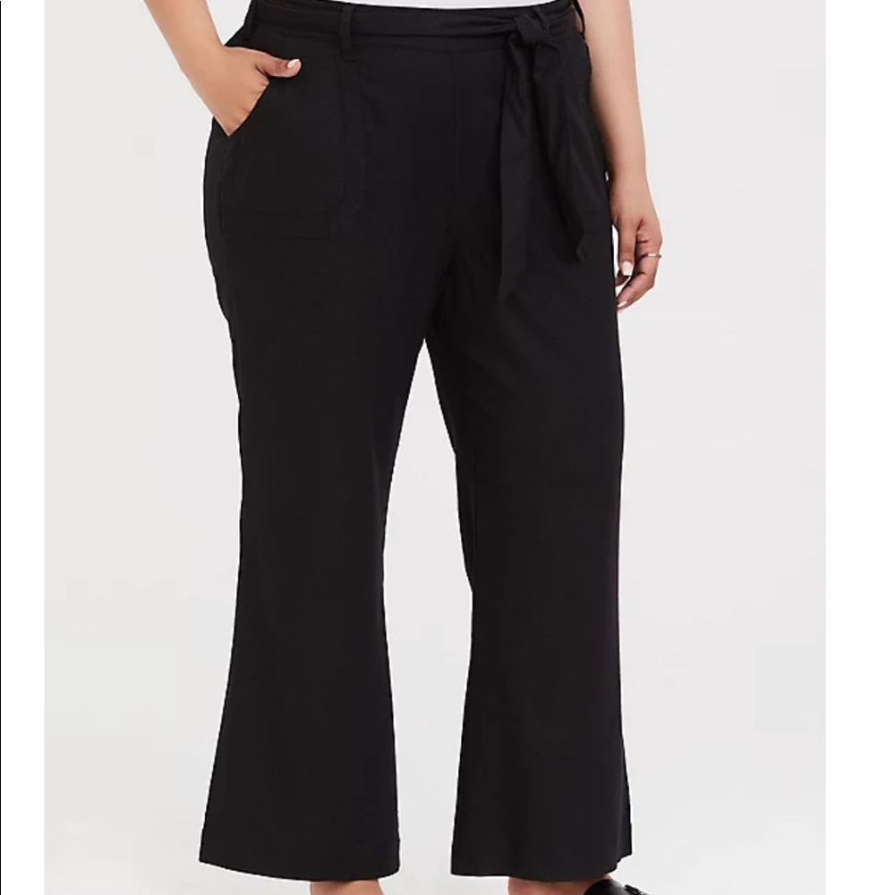 Torrid Wide Leg Linen Pants